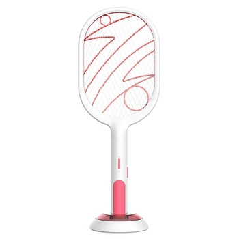 

3000V Electric Insect Racket Swatter Zapper USB 1200mAh Rechargeable Mosquito Swatter Kill Fly Bug Zapper Killer Trap