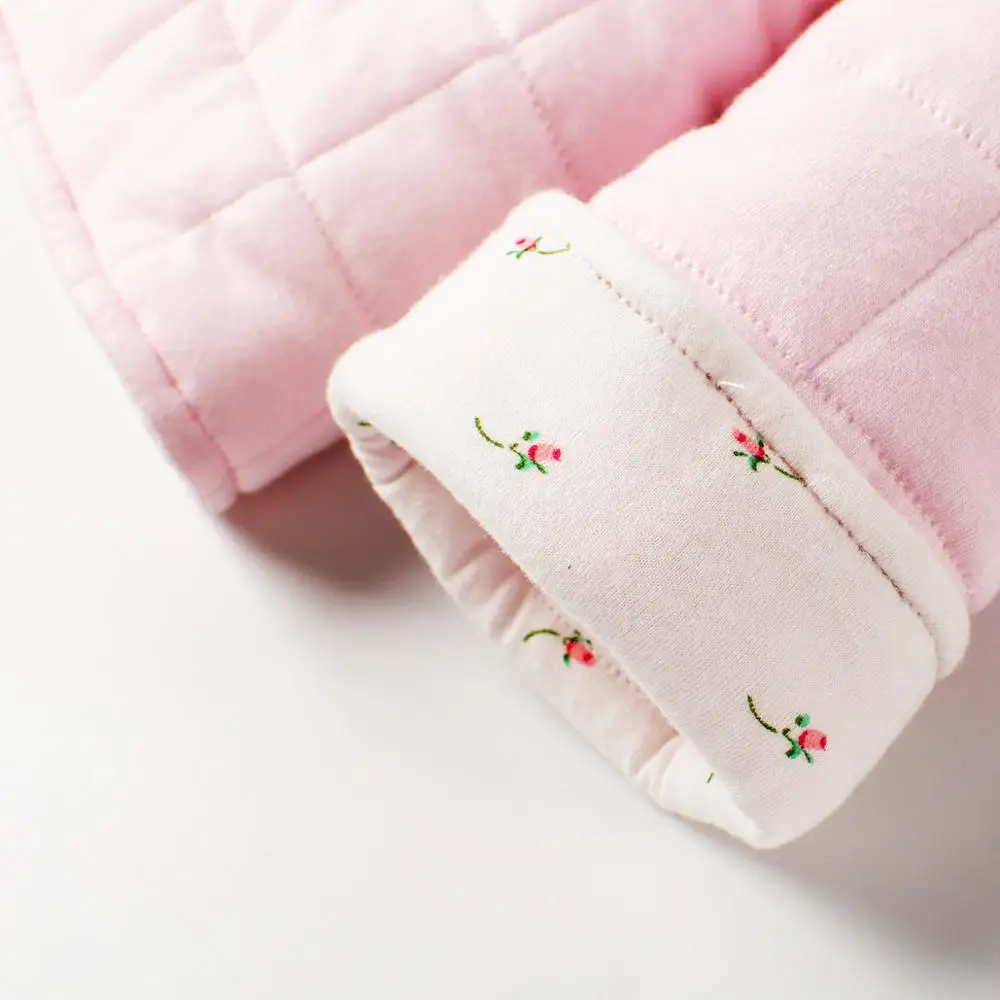 Детская стеганая одежда Dinstry теплая зимняя куртка утепленная хлопковая для