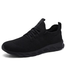 Damyuan Hot-selling Classic Casual Sneakers for Men's Mesh Breathable Elastic Lace Shoes Male Workout Sports Running Shoes 48