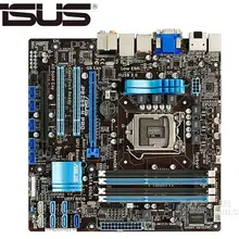 ASUS P8Z68-M PRO оригинальная материнская плата LGA 1155 DDR3 USB2.0 32 Гб DVI VGA HDMI Z68 б/у настольная материнская плата