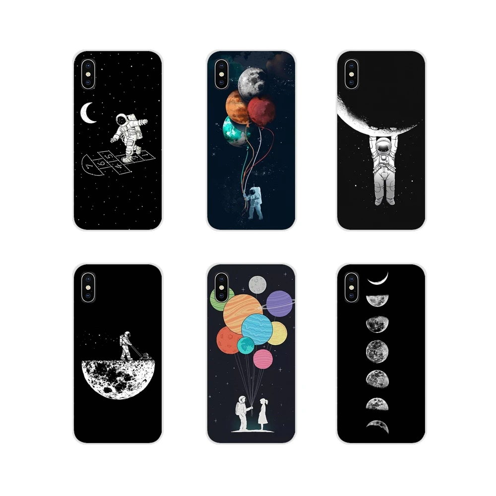 Чехлы для мобильного телефона funny Space Love Moon Astronaut Star Huawei Honor 4C 5C 6X 7 7A 7C 8 9 10 8C 8S 8X 9X 10I 20