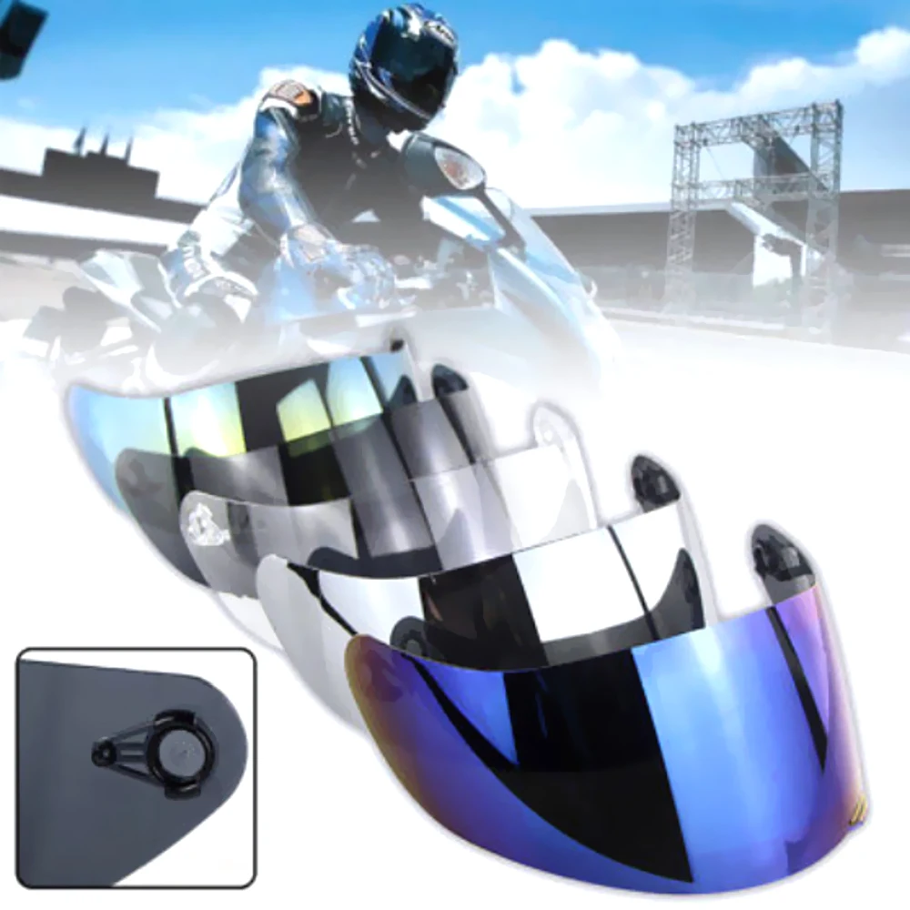 Мотоцикл Ветер щит Шлем объектив козырек полное лицо подходит для AGV K1 K3SV K5