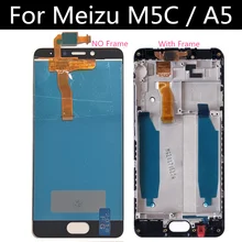 For Meizu M5C M710H LCD Display+Touch Screen Digitizer Assembly Replacement FOR Meizu Meilan A5 LCD