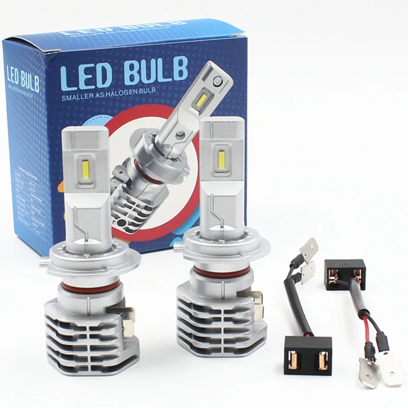 Rockeybright M4 3200LM H4 светодиодный фар H7 H8 H9 H11 Автомобильные фары H4 50 Вт яркий белый H1 9012 светодиодный H7 фар