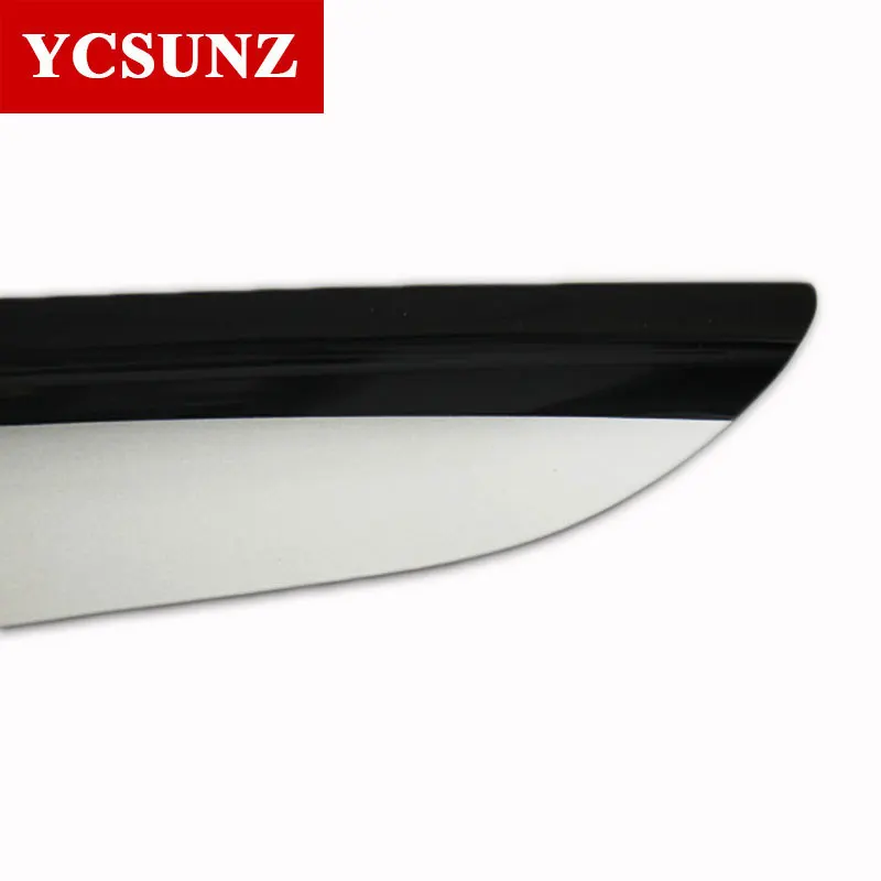 2014 2019 оконные дверные козырьки для Nissan Navara 2016 Серебристая штормовка frontier Vent Rain Guard