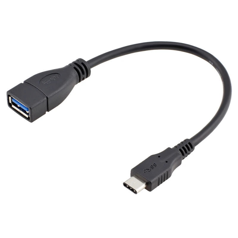 20 см USB-C штекер 3,0 A женский кабель type-C OTG для Macbook ThinkPad S2 Nexus5X/6 P OnePlus2/3 G5 P9 xiaomi 4C type c адаптер