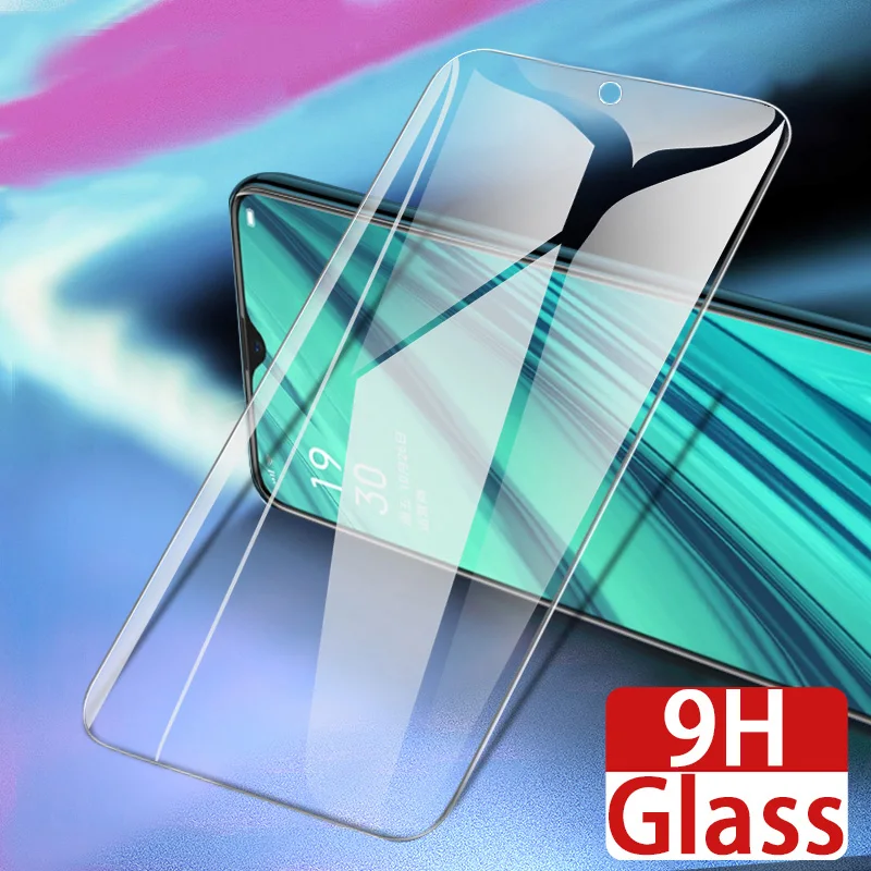 Закаленное стекло для Oppo Reno A9 2020 A1k 6 4 2 Reno2 F Z A5 A3 2010 R9s Plus Противоударная Защитная