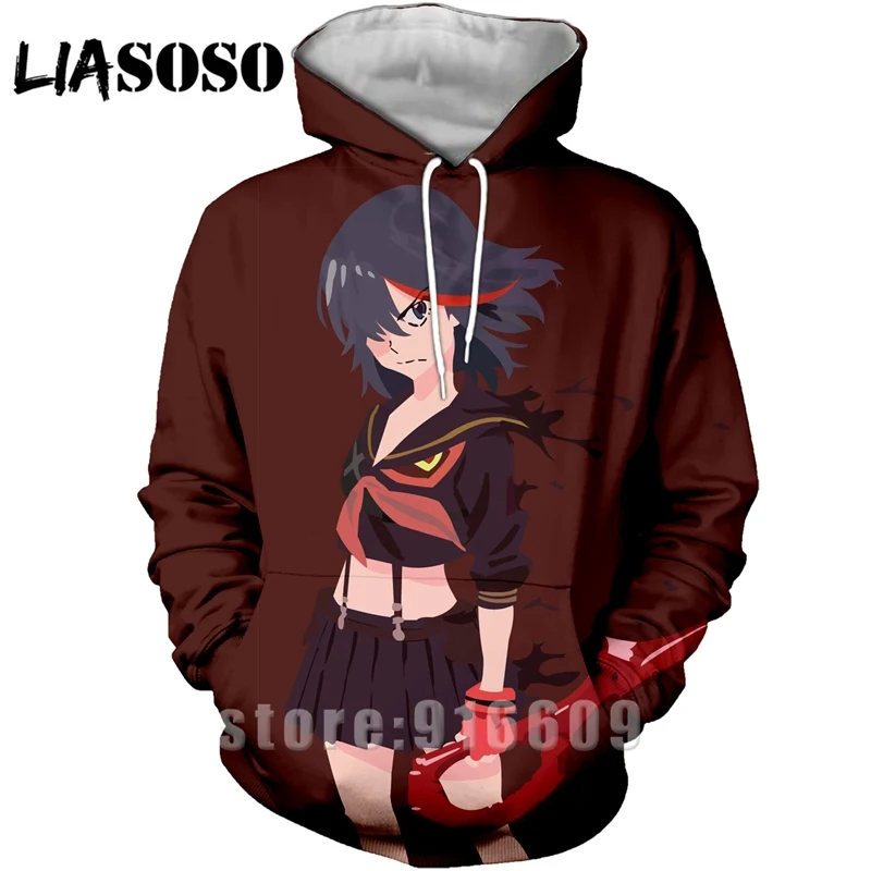 Kill la Kill толстовки с изображением героев комиксов хип-хоп худи с 3D принтом Modis мужские и женские толстовки забавные новые спортивные костюмы модные пальто пуловер