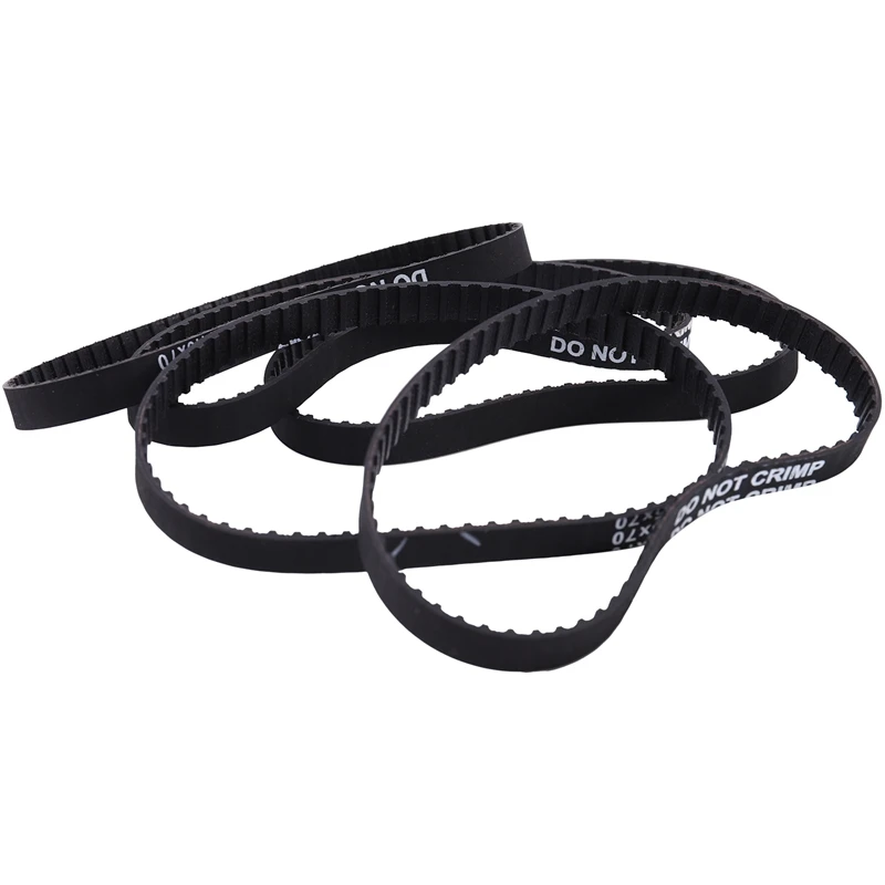 5Pcs Synchronous Belt GT2 Rubber Timing Belt M1.5X70Tx9.5mm SIEG C2 C3 Lathe Parts