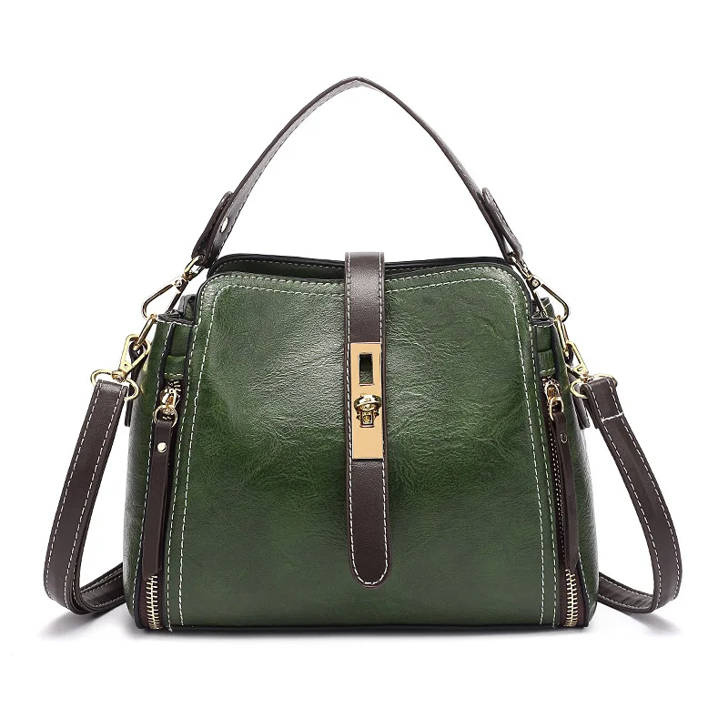 

WOMEN'S Bag 2019 New Style Fashion Bag Shoulder Small Cross-body Bag Contrast Color Over-the-shoulder Bag Women's Square Sling B