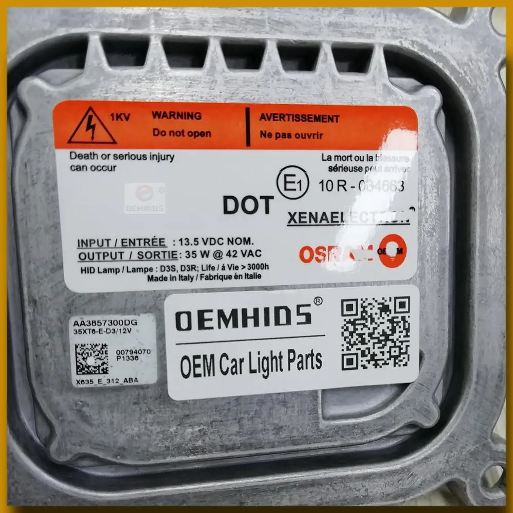 35XT5 2 D3 OEM HID балласт используется оригинальные OEMHIDS 1 шт. ксеноновые фары блок управления ECU 35XT6-2-D3 12 В для D3S D3R лампы