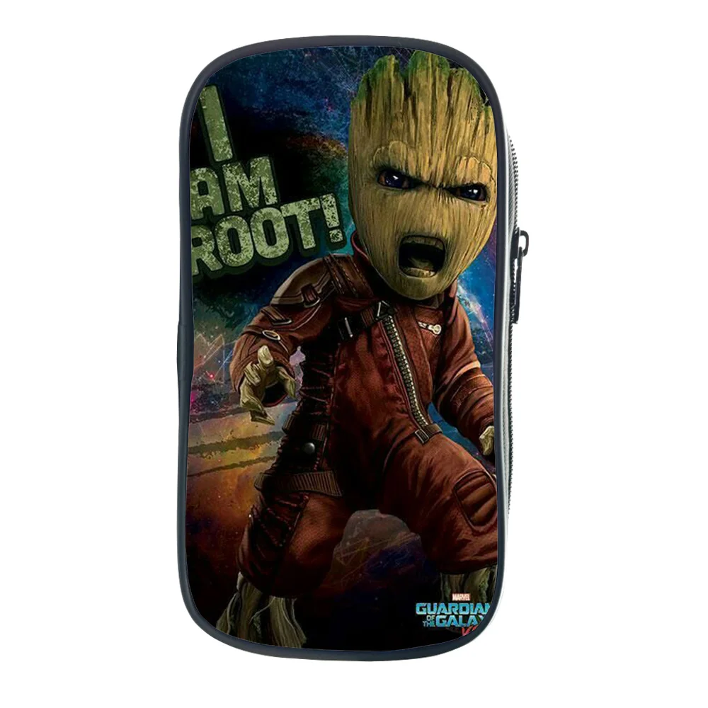 Лидер продаж, сумка для ручек I AM GROOT, милый детский пенал для карандашей, модные новые высококачественные сумки, красивый школьный пенал для мальчиков и девочек - Цвет: 8