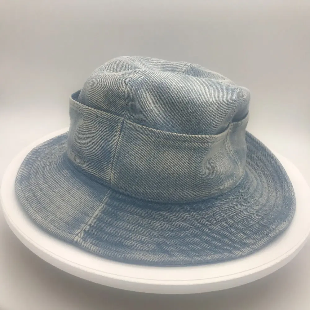 Джинсовые шляпы, модные джинсовые вымытые кепки от солнца с дикими полями, от производителя, как ваш логотип