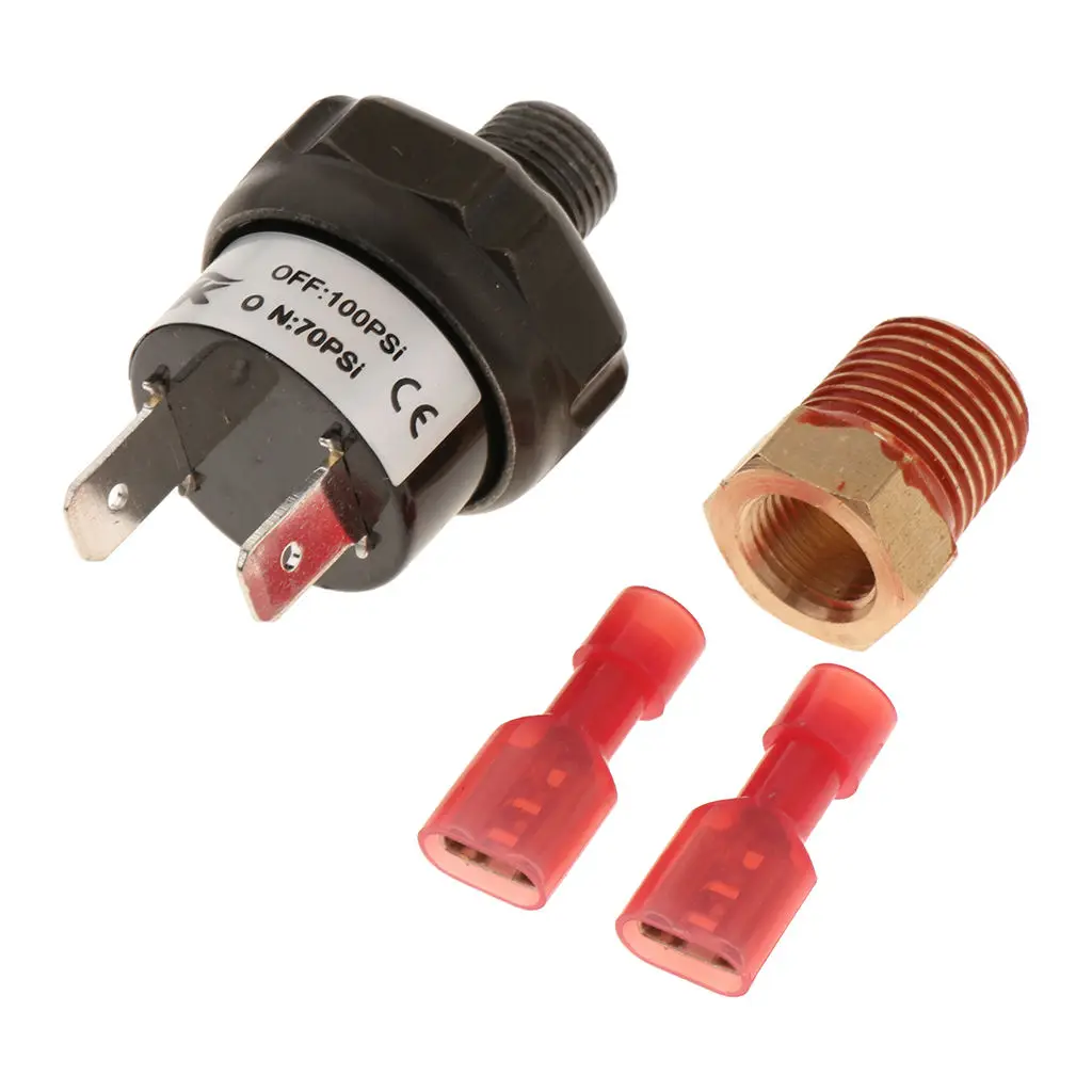 1/8 'ɱ/4'' NPT 70-100PSI переключатель давления воздуха тип крепления резервуара