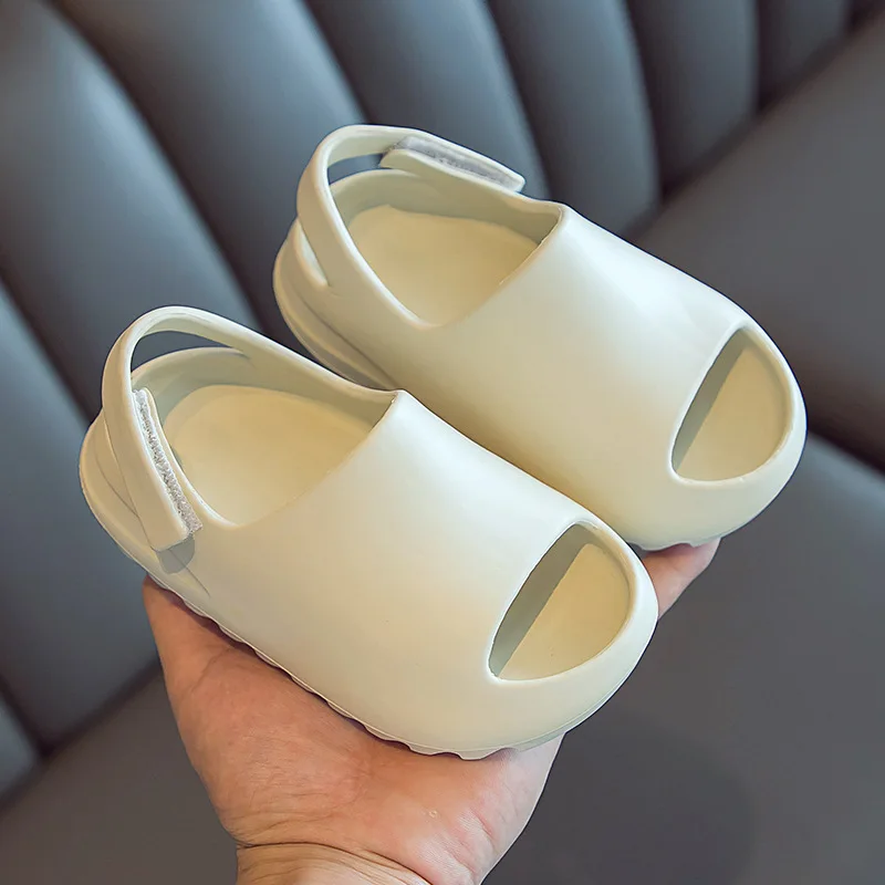 Sandalias antideslizantes para bebés, niños y adultos, zapatos de agua ligeros de espuma para playa, Verano