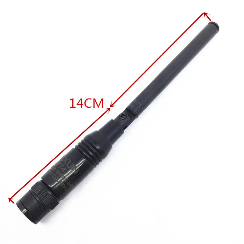 Черный двойной в поп упаковке, 144/430 МГц opx774 flexable стержень антенна для ICOM V8 V85 V82 V80