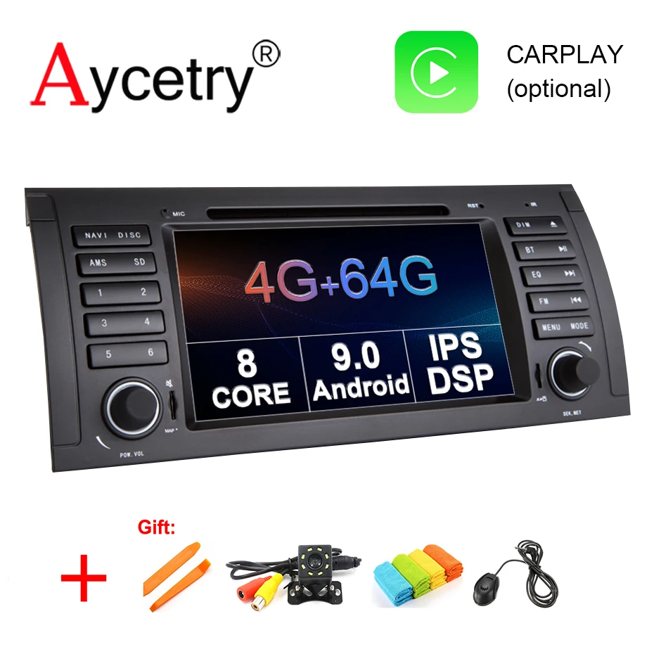 Clearance IPS DSP Car Multimedia dvd Player 8 core 4G 64G Android 9.0 GPS navigation head unit For BMW/E39/X5/E53 car Radio stereo DAB DVR 0 Clearance IPS DSP Car Multimedia dvd Player 8 core 4G 64G Android 9.0 GPS navigation head unit For BMW/E39/X5/E53 car Radio stereo DAB DVR 0