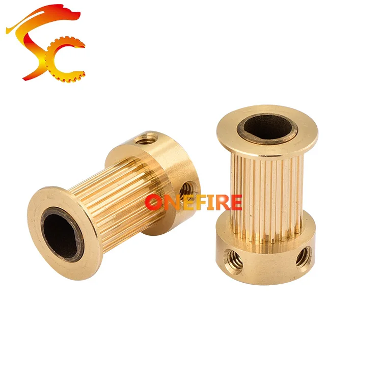 

Brass MXL 20 teeth Timing Pulley Bore 8mm for belt width 15mm MXL-20 teeth Copper MXL Pulley 20 teeth