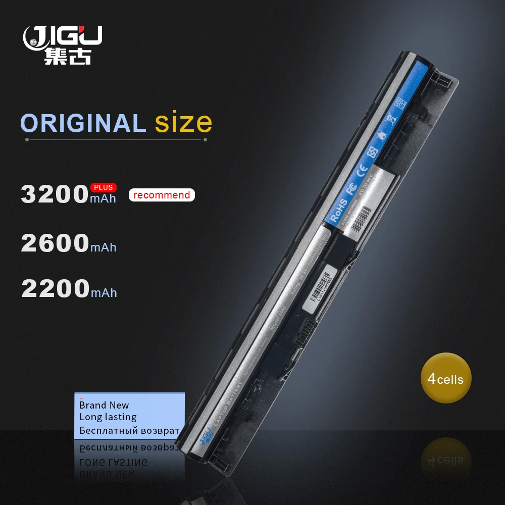 Аккумулятор JIGU для ноутбука 4ICR17/65 L12S4Z01 L12S4L01 LENOVO I1000 IdeaPad Flex 14 S300 S310 S400 S405 M30|laptop