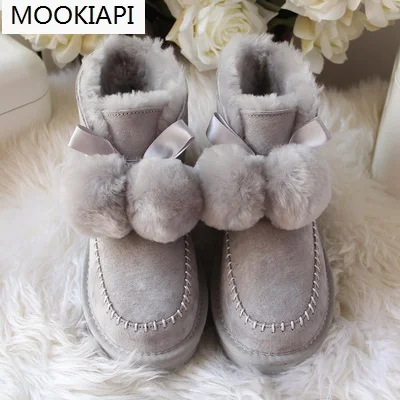 

The latest high-quality women's snow boots in Europe in 2019, real sheepskin, 100% natural wool, free delivery, women's shoes