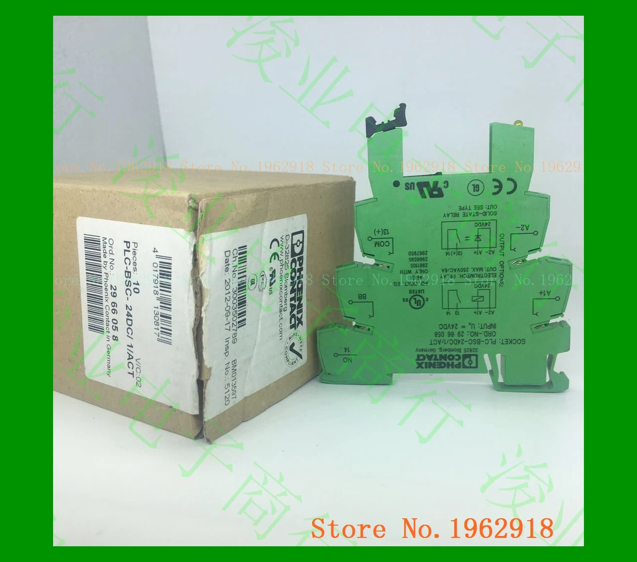 

Relay base 2966058 PLC-BSC-24DC/1/ACT