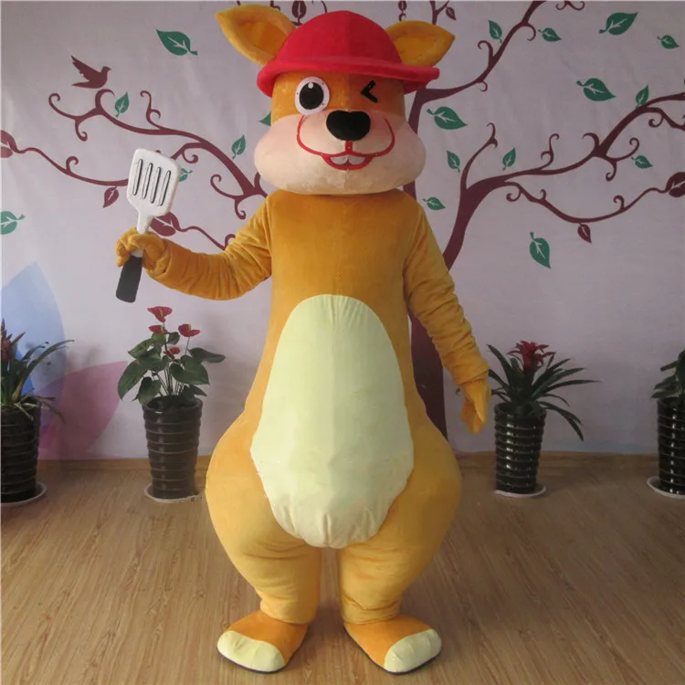 

Kangaroo Mascot Costume Suits Cosplay Party Game Outfits Advertising Promotion Carnival Halloween Xmas Adults Fursuit