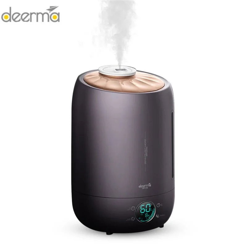 

Youpin Deerma 5L Ultrasonic Humidifier Touch Temperature Touch Temperature Intelligent Constant Humidity Home Aromatherapy