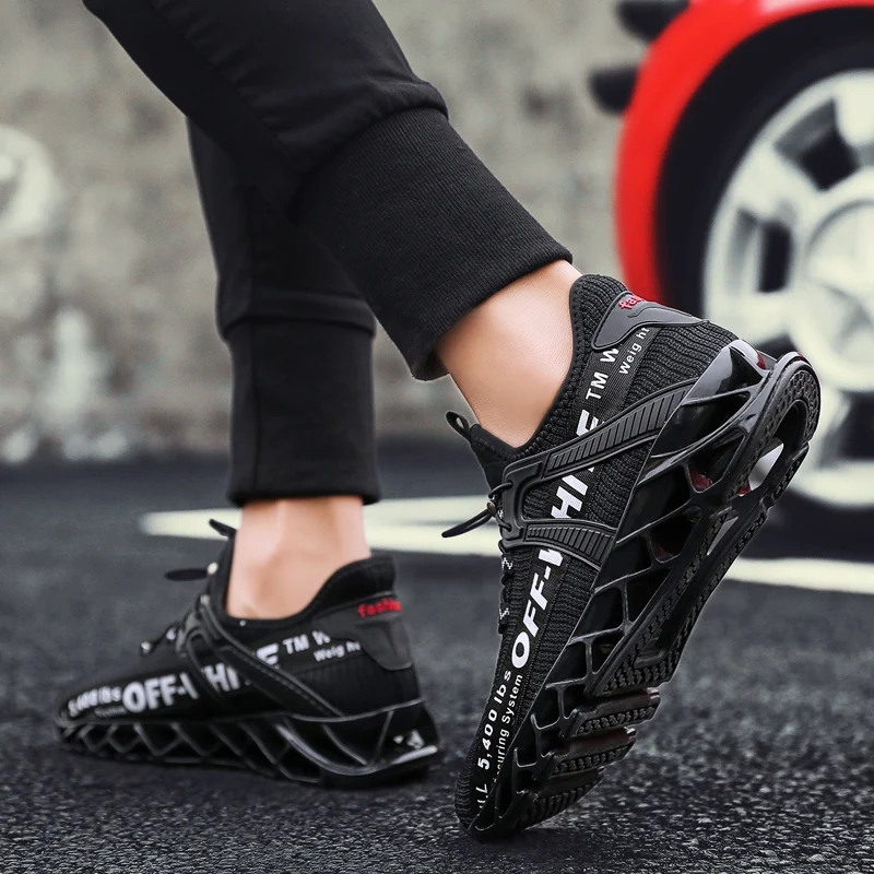 Mens Sneakers Outdoor Running Shoes for Men Spring Summer Training Walking Gym Shoes Anti Slip Cushion Sport Trainers Shoes Male
