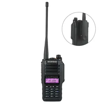 

Walkie Talkie With Earphone Lightweight Large Capacity Channel Storage Full Manual Operation 400-520MHz