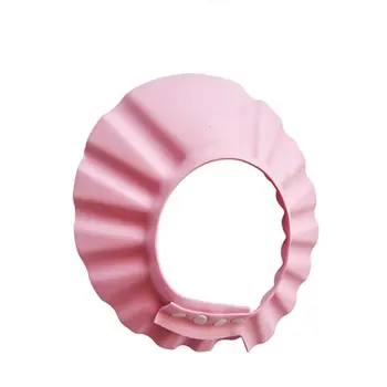 

Portable Baby Shower Cap Durable Children Shampoo Hat Soft Kids Wash Hair Shield Adjustable Child Bathing Cap