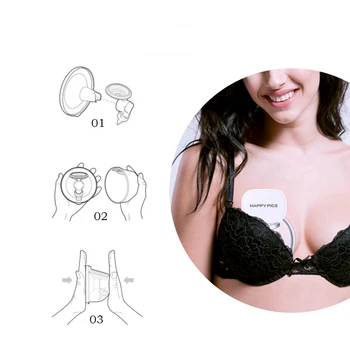 

Electric breast pump wearable automatic Milker breast pump mute integrated breast pump