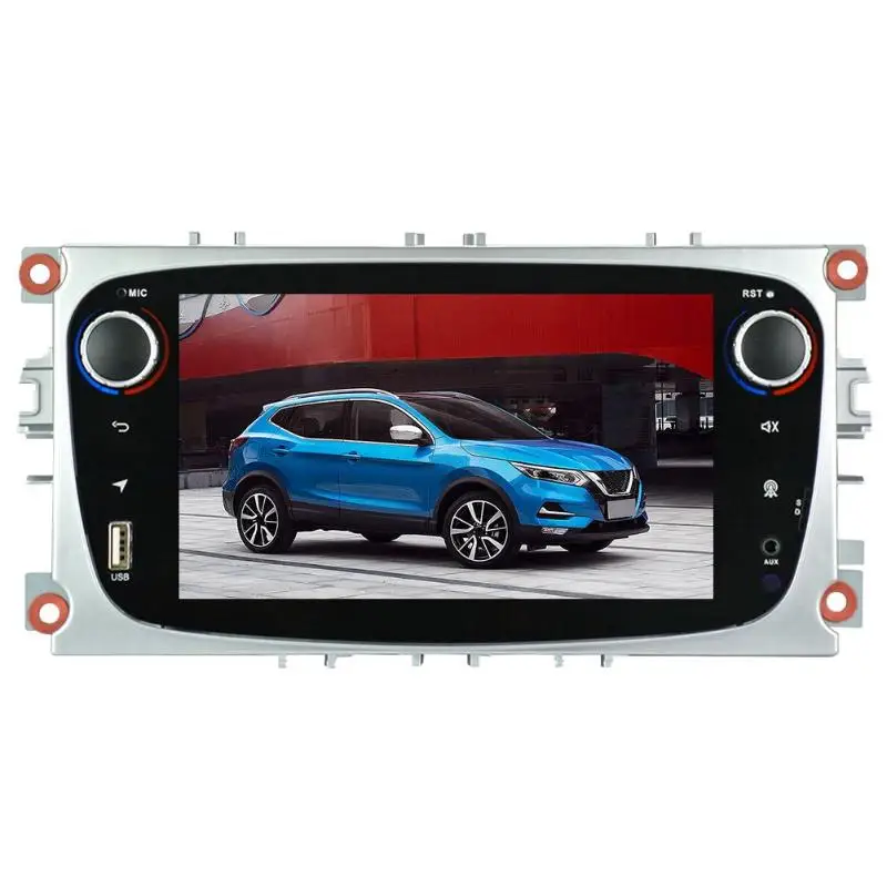 

Android8.1 Bluetooth Car Stereo GPS Navigation WiFi USB Radio Receiver Head Unit High Definition with 1024 x 600 Pixel