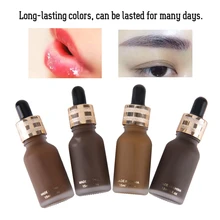 15mlML/Bottle Professional Natural Plant Color Tattoo Ink Body Paint Safe Pigment Microblading Semi-Pernament Makeup Beauty Inks