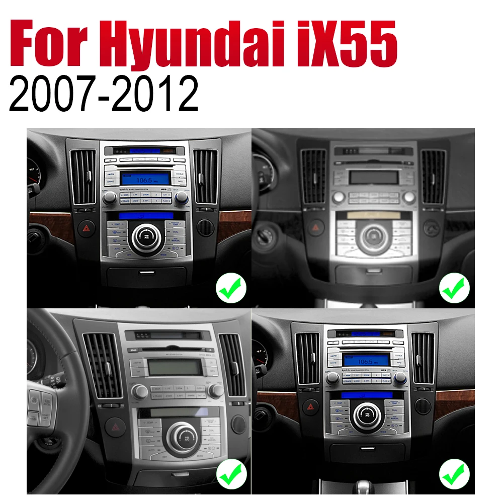 Автомагнитола ZaiXi 2 Din Android DVD для Hyundai Veracruz iX55 2007 ~ 2012 автомобильный мультимедийный