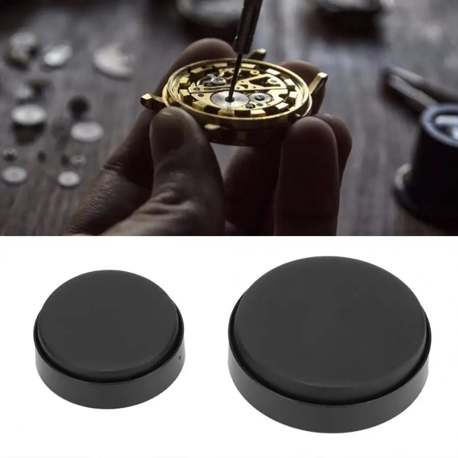 2pcs Big Small Watch Movement Protective Casing Cushion Pad Holder Change Remove Watchmaker Repair Tool Kits | Наручные часы