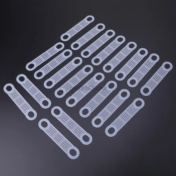 

20pcs Large Silicone Clothes Hanger Non Slip Shoulder Strap Grip Strip Pad