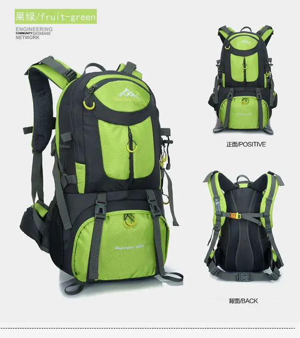 caminhadas mochila 40l 50l 60 litros