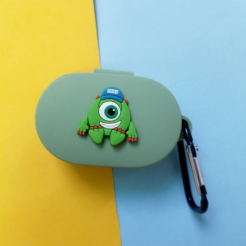 Милый мультяшный чехол для наушников для Xiaomi Redmi Airdots чехол силиконовый чехол Bluetooth чехол для наушников с крючком для Redmi Airdots