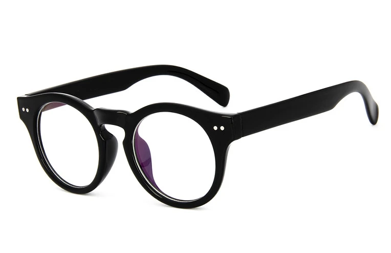 47087 ретро круглые очки оправа для мужчин и женщин Оптические модные компьютерные очки