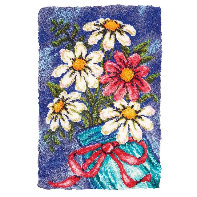Herrschners Spring Bouquet Kit & Frame Stamped Embroidery