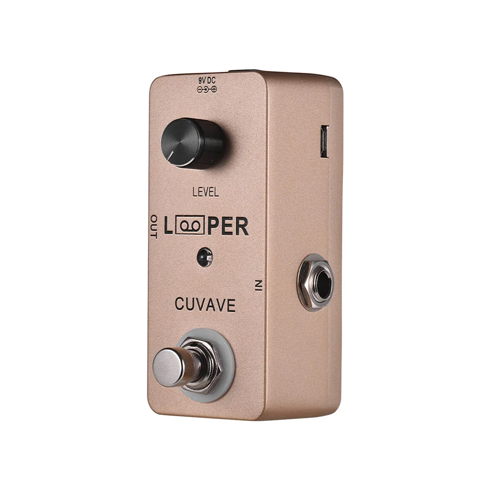 

Mini Guitar Loop Looper Pedal Max. 5 Minutes Recording Time Unlimited Overdubs Full Metal Shell