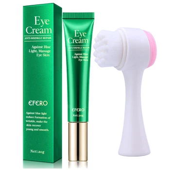 

Moisturizing Eye Cream Skin Care Eye Bags Removal Dark Circles Anti Wrinkle Cream Repair Fine Lines Deep Cleansing Face Brushes