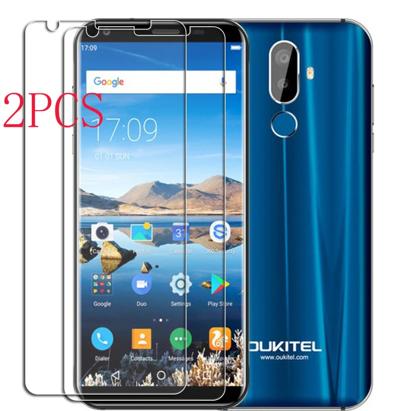 2 предмета в комплекте для Oukitel K5 с высоким разрешением HD закаленное Стекло