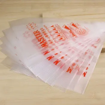 

100PCS Disposable Pastry Bag Icing Piping Cake Pastry Cupcake Decorating Fit All Size Nozzles Pastry Bags Bakeware Tools