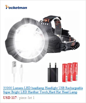 Самый мощный XHP90 светодиодный светильник-вспышка XLamp с 26650 аккумулятором ZoomTorch XHP70.2 перезаряжаемый Тактический светильник для охоты