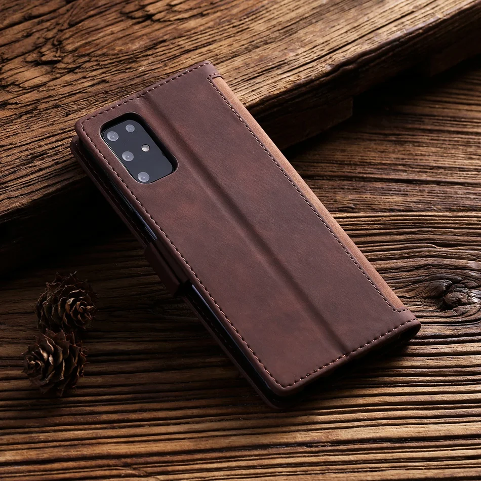 Retro Bao Da Cho Xiaomi Mi 9 9T Note10 Lite A3 Redmi Note 7 8 8T Pro 10 k20 Lật Thẻ Từ Giá Đỡ Ví Điện Thoại Da phone cases for xiaomi