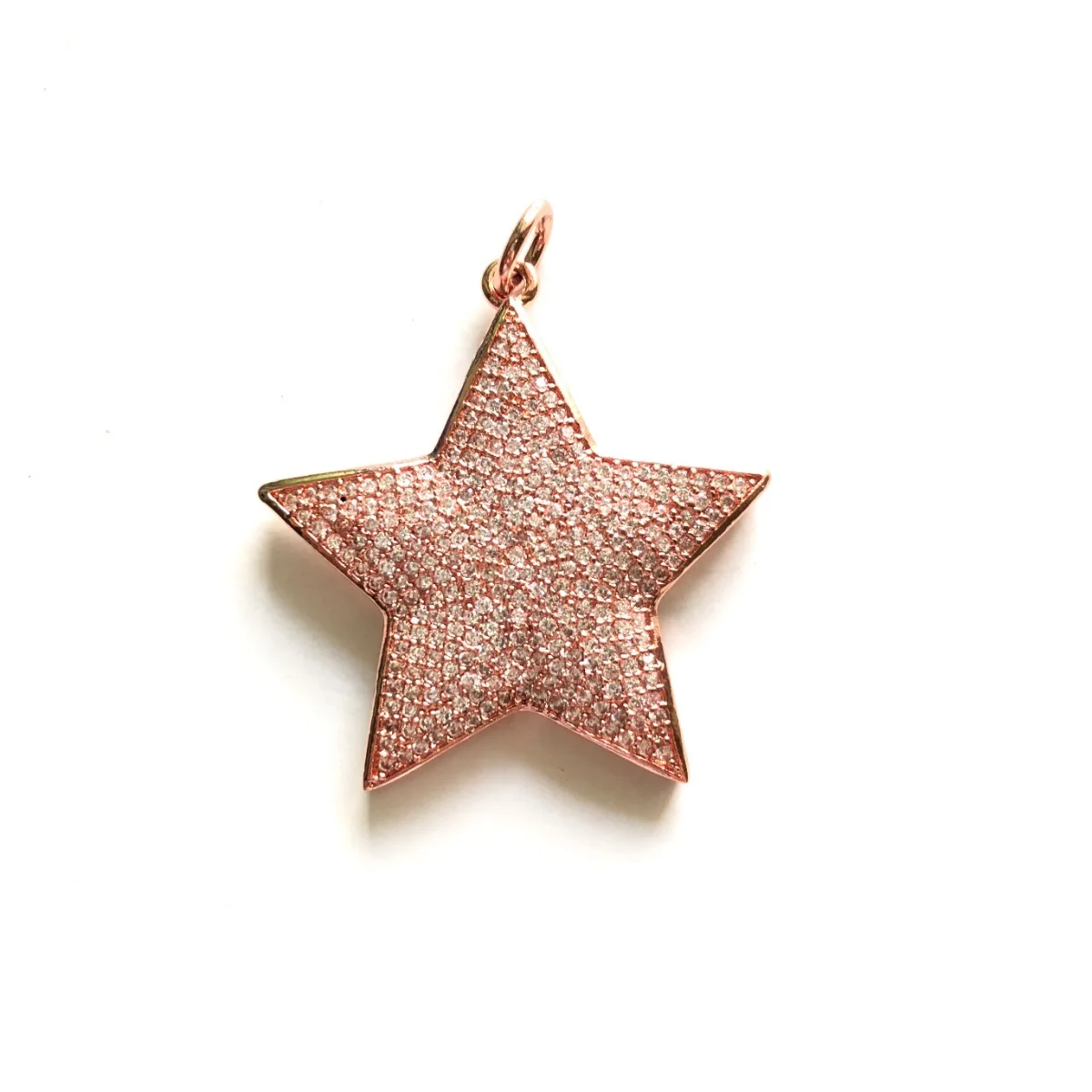 5pcs Big Size Star Charms for Women Bracelet Girl Necklace Making Trendy Pendants for Handmade Craft Jewelry Accessory Wholesale