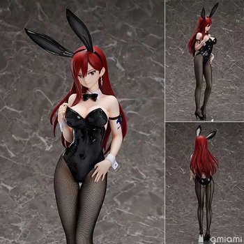 

Anime FAIRY TAIL FREEing 1/4 B-style Erza Scarlet BUNNY GIRL Sexy girls PVC Action Figure Toy adult Collection Model Doll Gifts