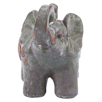 

Ceramic Mini Elephant Cacti Succulent Plant Pot Flower Planter Garden Home Decor