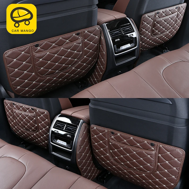 CarManGo для BMW X5 G05 2019 защитный чехол заднего сиденья автомобиля кожаный коврик